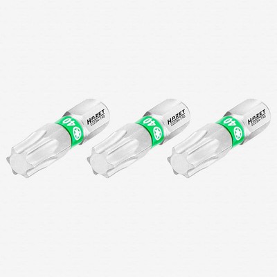Hazet 2223N-T40/3 TORX  T40 x 25 mm Torsion Bit, 3 Pieces