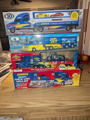 Sunoco Racing Team Diecast 1:64 Scale Chevrolet NASCAR Haulers Lot
