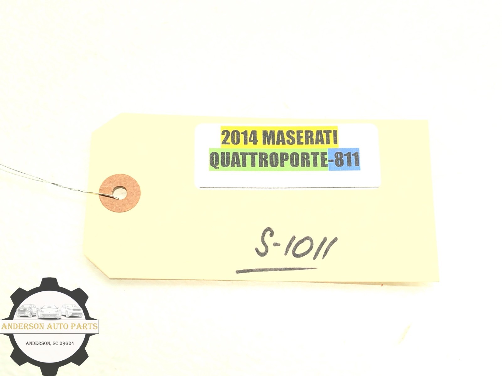 2014-2017 MASERATI QUATTROPORTE REAR SUBWOOFER AUDIO SPEAKER OEM