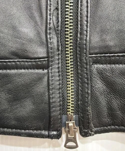 JACKROSE                    Lamb leather jacket black 240704J image 7