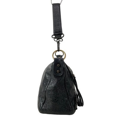 BALENCIAGA Le City Moto 846188 Black Leather Handbag | eBay