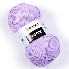 Yarnart Jeans Plus Cotton Yarn For Summer Knits 100G 160M 55 Cotton Content