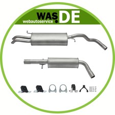 Auspuffanlage Auspuff ab Kat VW Bora & VW Bora Kombi 2.3 V5 inkl. Montagesatz