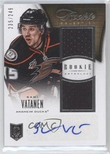 2013-14 Panini Rookie Anthology Selection 235/249 Sami Vatanen #101 Auto 0c3