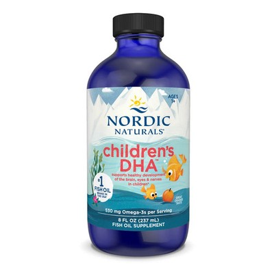 Nordic Naturals Children's DHA Liquid - Omega-3 DHA Oil For Kids, 8 oz