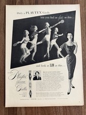 Only A Playtex Girdle Let s You Feel Free As This Print As Woman s Undergarments
