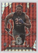 2022 Panini Mosaic Rookies Red Mosaic Prizm Arnold Ebiketie #383 5y7