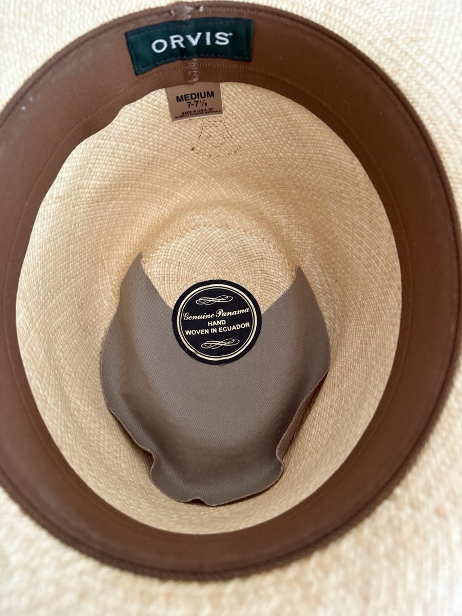 Aureus Genuine Panama Hat Wide Brim Straw Hat Ecuador Western Rancher Large GENUINE PANAMA HAT COWBOY VAQUERO STYLE ECUADOR TOQUILLA  main image 3