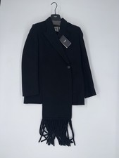 Fendi Wool Coat With Hem Size 40 RARE 
