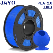 JAYO PLA+2.0 PLA PLUS 3D Printer FIlament 1.75mm 1.1KG Blue High Strength