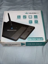 Huion H420 4 x 2.23 in Design Graphic Tablet with Digital Cordless Pen