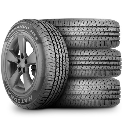 4 Tires National Commando HTS 265/70R17 115T AS A/S All Season
