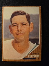 1962 Topps #151 Johnny Klippstein Cincinnati Reds Low Grade Marked