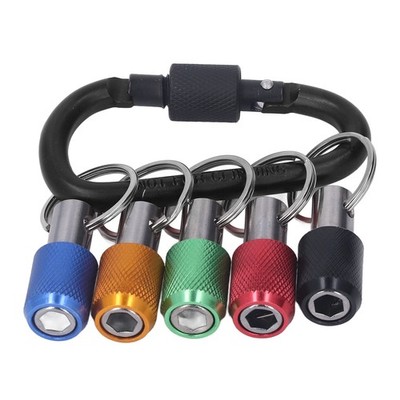 1/4in Hex Shank Bit  Holder Screwdriver Fast Change Extension Bar w/ 5 ColOR NY