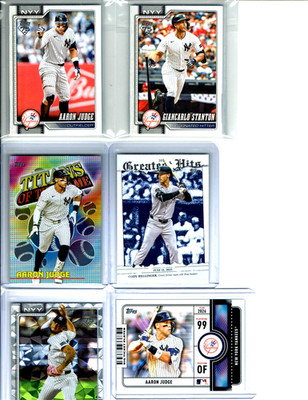 2026 Topps Series 1 Baseball New York Yankees Team Set 19 Base Cards + 4 EXTRA +
