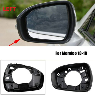 Practical Car Exterior Accessories Spiegelrahmen Schwarz ABS Links 1PC