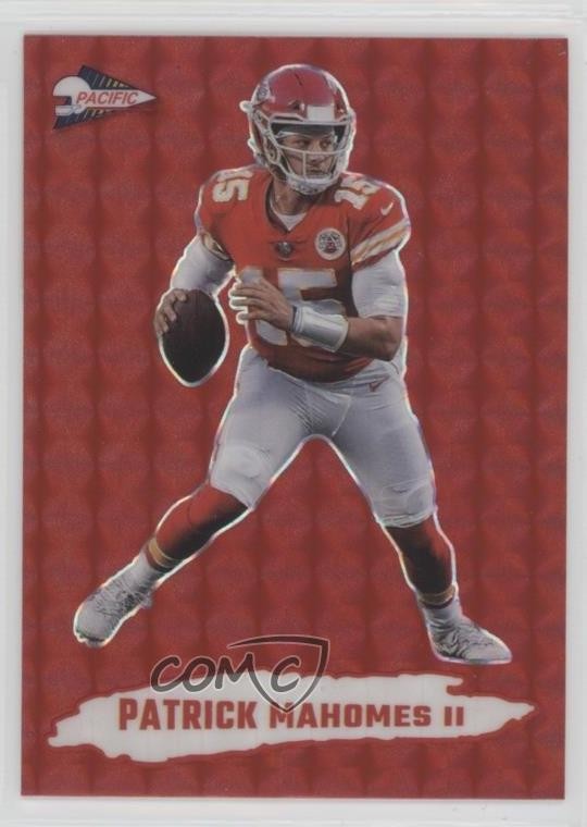 2022 Panini Zenith 1992 Pacific Red Patrick Mahomes II #PAC-2