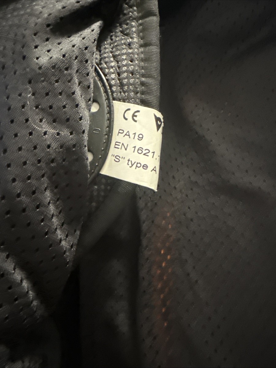 Dainese Super Speed TEX SPR Racing Motorcycle Jacket Size 58 Back
