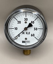 Weiss Water Pressure Gauge 2.5 Inch Measures 0-60 PSI 10818