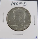 1964‑D Kennedy Half Dollar Lot  • 90% Silver • Nice Cir Condition