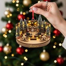 Personalized Band Stage Concert Christmas Ornament Musician Gift Acrylic