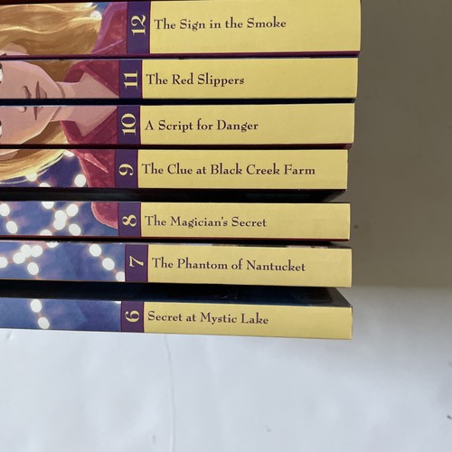 Nancy Drew Diaries By Carolyn Keene #6-20 Set Like New Condition Aladdin - Foto 2 di 12