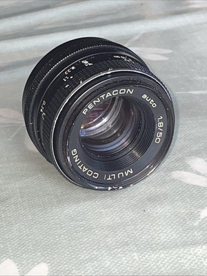 Pentacon Auto 50mm f/1.8 MC M42 Multi-Coated - klare Optik aber Focus Sticky