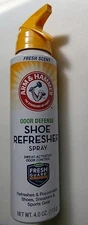 Arm & Hammer Odor Defense Shoe Refresher Spray, 4 Oz