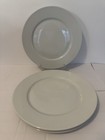 4 IKEA Susan Pryke 356+ White Large Dinner Plates 12.75”