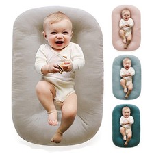 Baby Lounger 0-24 Months 100 Cotton-Snuggle Cozy Me Lounger,Soft  Breathable B