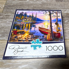 Buffalo Games Canoe Lake Landscape 1000-Piece Interlocking Puzzle MPN 11240