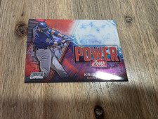Stadium Club Chrome 2020 Power Zone PowerZone Kris Bryant Red #2/5 Cubs/Rockies