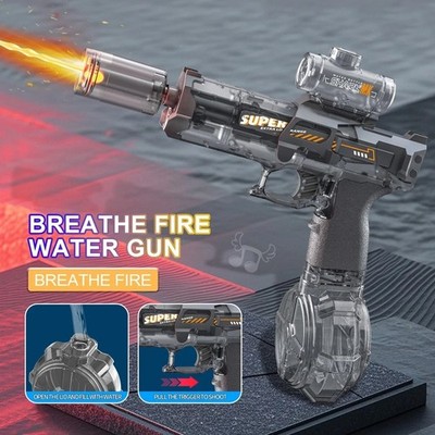 Electric Water Blaster Gun for Kids & Adults   High Capacity, Long Range