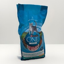 Purina One Sensitive Skin  Stomach Dry Cat Food 7lbs New