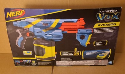 Nerf Vortex VTX Pyragon Blaster 2011 With 40 Disc Drum - NEW