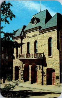 Central City Mining Town Opera House Colorado Vintage Chrome Postcard A92