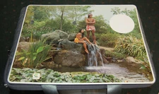 1970s Calavo Growers of California Cardboard Store Display Sign Hawaiin Themed