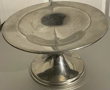 Vintage Stieff Pewter Footed Pedestal Dish ATC P30
