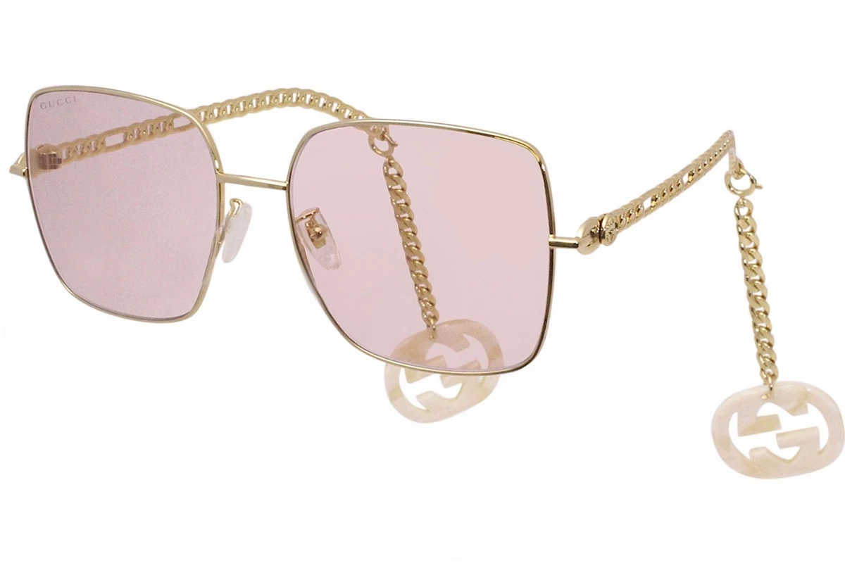 Gucci chain clearance sunglasses