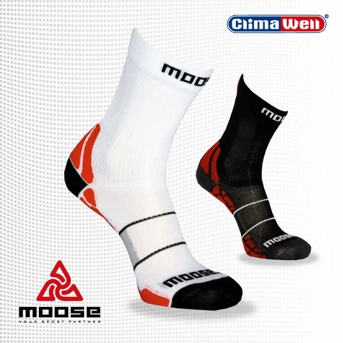 MOOSE RUN Running Socks Compression Compression Socks Sports Socks Silver Fiber