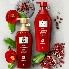 RYO 100% Jeju camellia oil ferment Damage Care Shampoo Conditioner 500ml