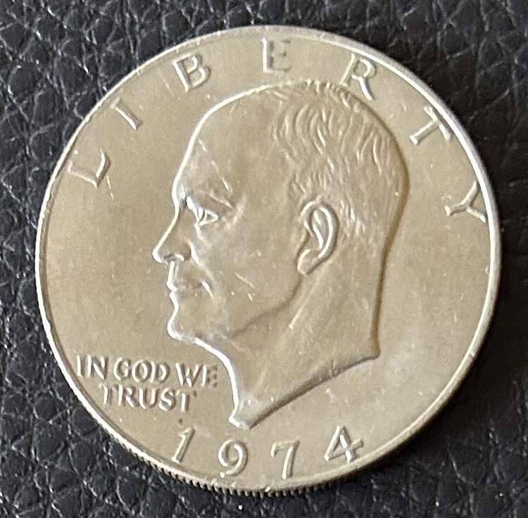 カナダ造幣局発行 オジロジカの親子 記念＆切手セット 2005年 1974 EISENHOWER One Dollar Ike US Coin No mint Mark Flying Eagle