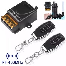 AC Wireless Remote 110V-240V 30A RF Relay Control Remote Switch 433Mhz Receiver