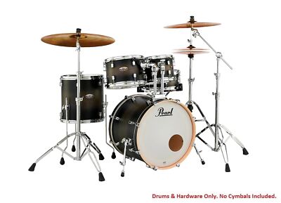Pearl Decade Maple Satin Black Burst 20x16/10x7/12x8/14x14/14x5.5 Drums +HWP930