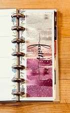 Faith Cross Two-Sided Dashboard for use with Skinny MINI Happy Planner