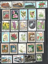 (BL) WORLD WIDE COLLECTION OF USED CTO STAMP x85