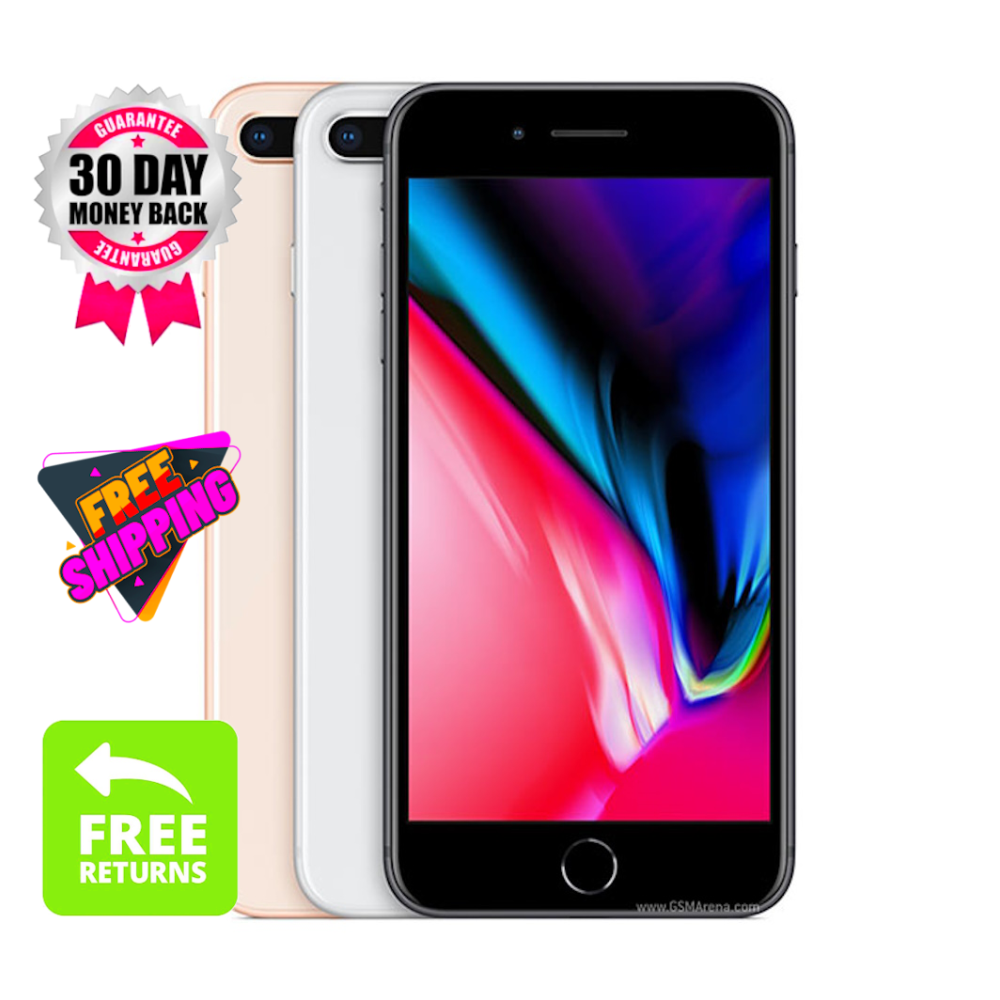 iPhone8プラス　シルバー Apple iPhone 8 Plus - 64 GB - Silver (Straight Talk) for sale