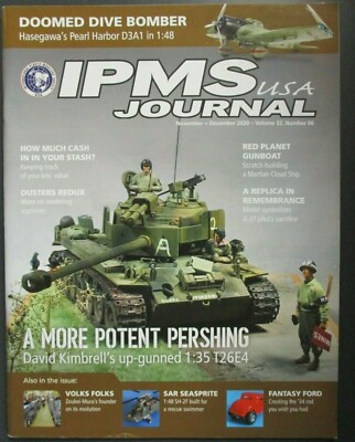 IPMS Modeler's Journal Volume 32 Number 06 Nov/Dec 2020 Pre Owned!