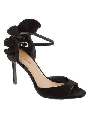 Banana Republic Jackie Heel Sandals, Black SIZE -306193
