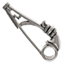 Keltische Vogellippen Fibel Trompetenfibel Brosche Celtic Birdlip Brooch La T&egrave;ne